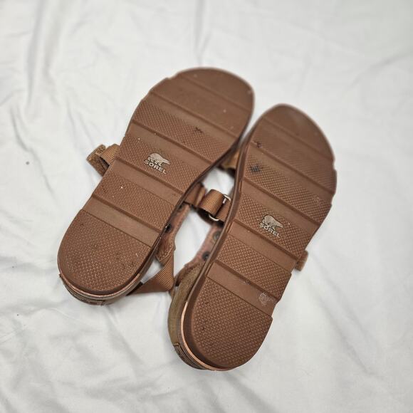 Sorel Torpeda Carly Women's Leather Gladiator Sandals Size 9 - Picture 5 of 5